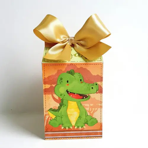 Kit de Caixas Personalizadas 50 Peças - Safari