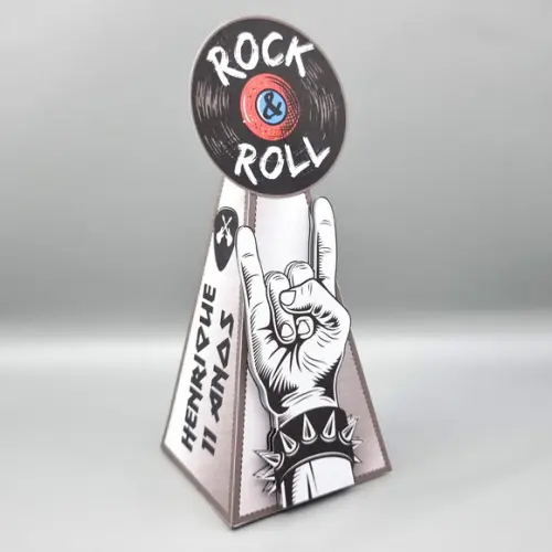 Kit de Caixas Personalizadas 50 Peças - Rock