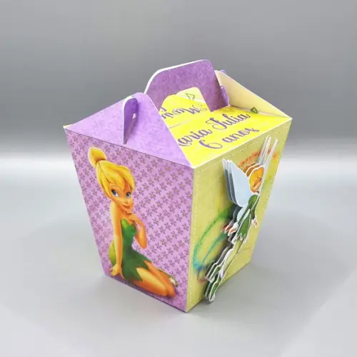 Kit de Caixas Personalizadas 50 Peças - Sininho