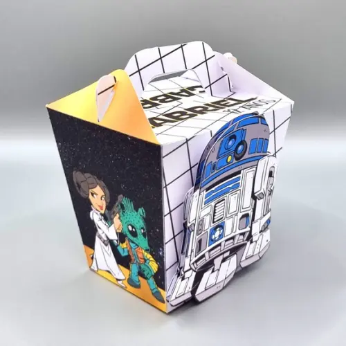 Kit de Caixas Personalizadas 50 Peças - Star Wars