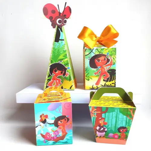 Kit de Caixas Personalizadas 50 Peças - Tainá