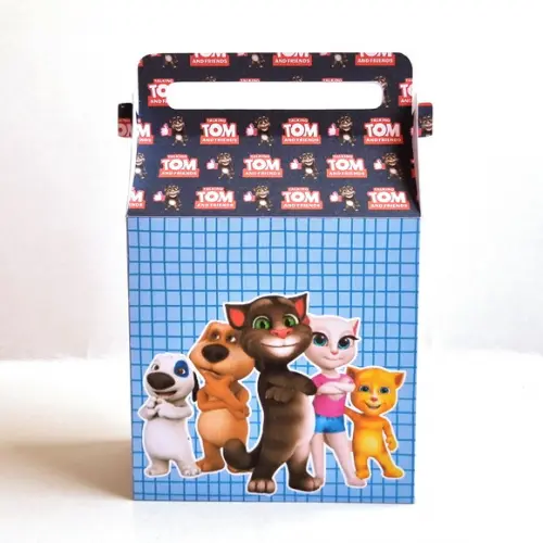 Kit de Caixas Personalizadas 50 Peças - Talking Tom