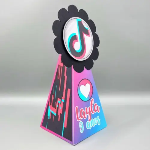 Kit de Caixas Personalizadas 50 Peças - Tik Tok - Tiktok