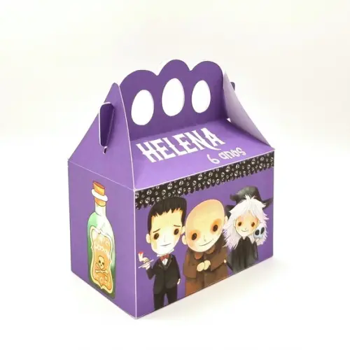 Kit de Caixas Personalizadas 50 Peças - Wandinha
