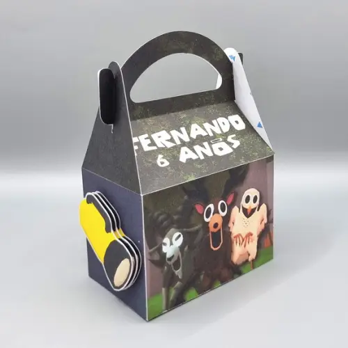 Kit de Caixas Personalizadas 50 Peças 99 Noites na Floresta