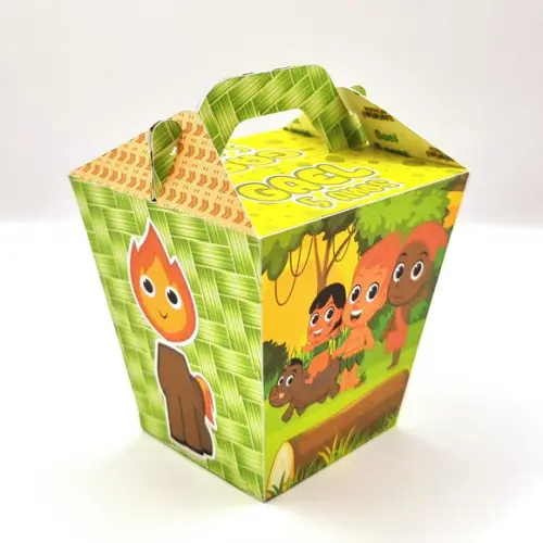 Kit de Caixas Personalizadas 80 Peças - Turma do Folclore