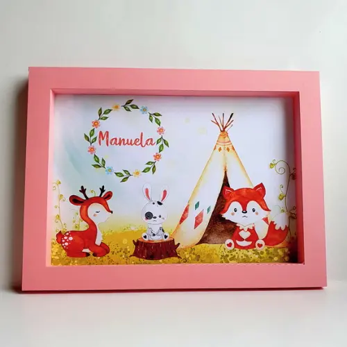 Kit de Quadrinhos Personalizados - Bosque