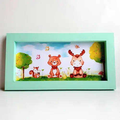 Kit de Quadrinhos Personalizados - Bosque