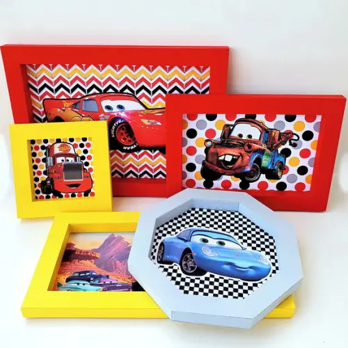 Kit de Quadrinhos Personalizados - Carros
