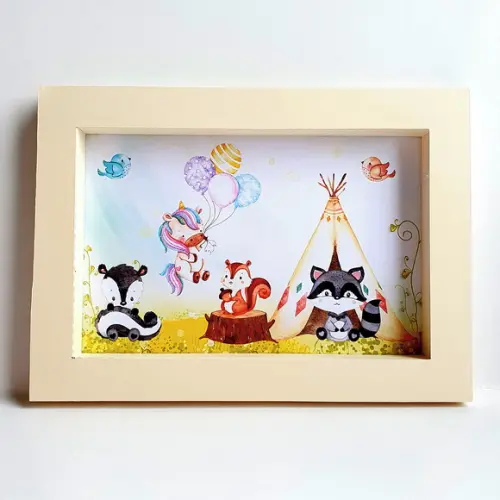 Kit de Quadrinhos Personalizados - Bosque