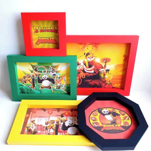 Kit de Quadrinhos Personalizados - Kung Fu Panda
