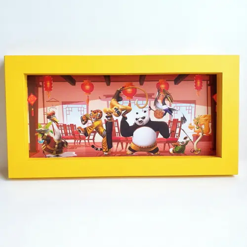 Kit de Quadrinhos Personalizados - Kung Fu Panda