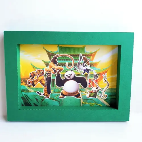 Kit de Quadrinhos Personalizados - Kung Fu Panda