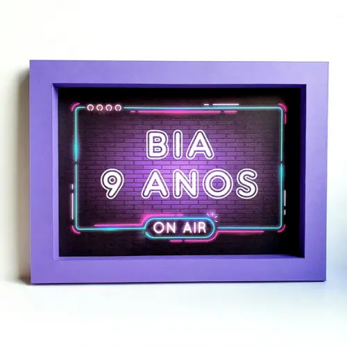 Kit de Quadrinhos Personalizados - Neon