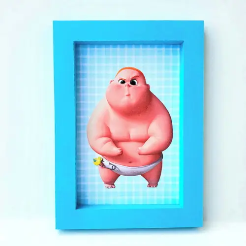 Kit de Quadrinhos Personalizados - Poderoso Chefinho