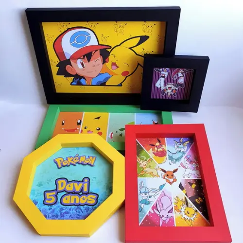 Kit de Quadrinhos Personalizados - Pokemon