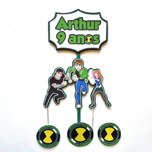 Kit Festa em Casa m - Ben 10