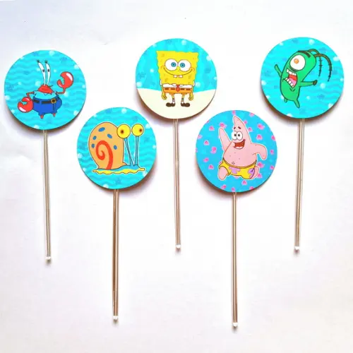 Kit Festa em Casa m - Bob Esponja