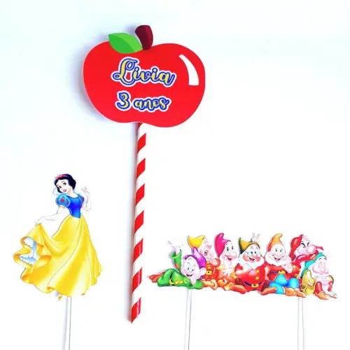 Kit Festa em Casa m - Branca de Neve