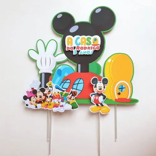 Kit Festa em Casa m - Casa do Mickey