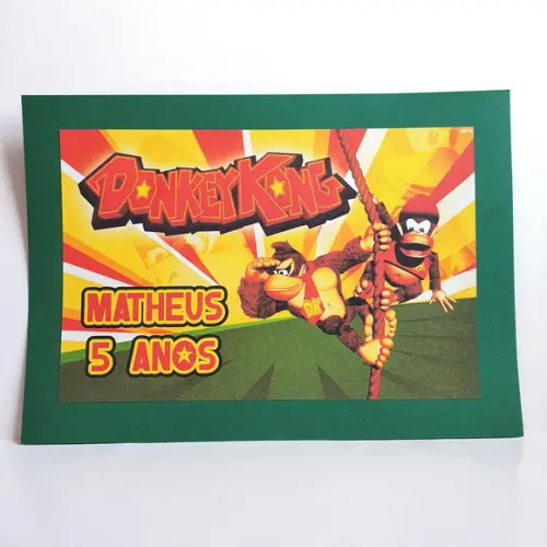 Kit Festa em Casa m - Donkey Kong