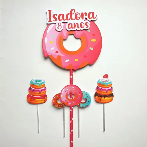 Kit Festa em Casa m - Donuts
