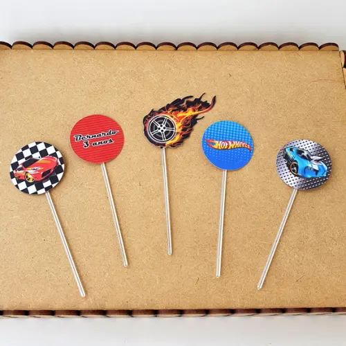 Kit Festa em Casa m - Hot Wheels