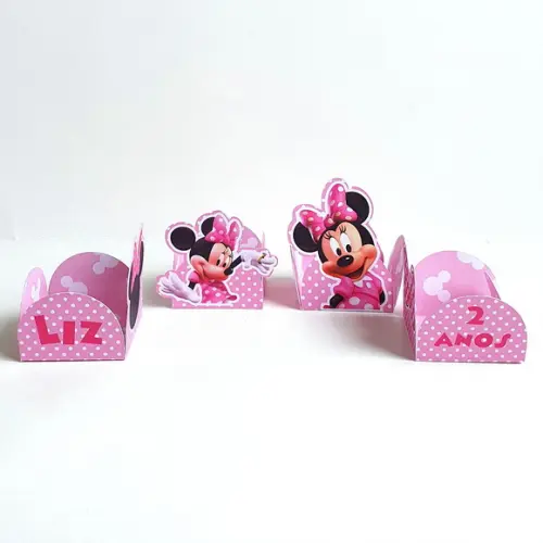 Kit Festa em Casa m - Minnie Rosa