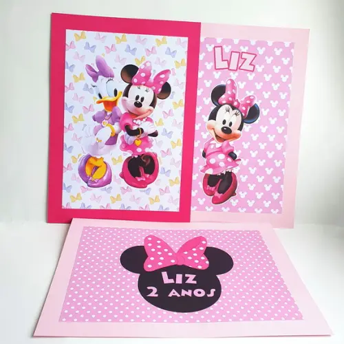 Kit Festa em Casa m - Minnie Rosa