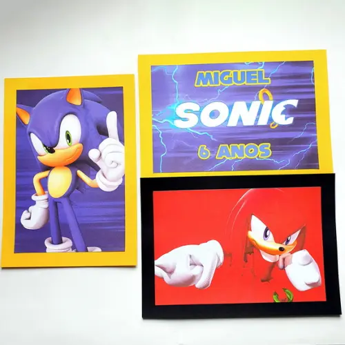 Kit Festa em Casa m - Sonic 1