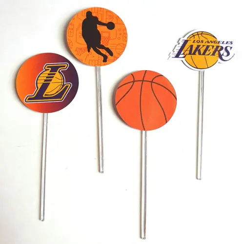 Kit Festa em Casa P - Basquete Los Angeles Lakers