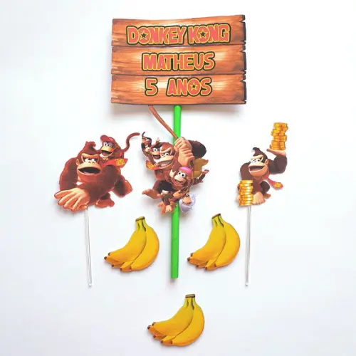 Kit Festa em Casa P - Donkey Kong