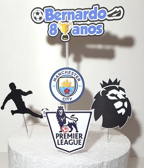 Kit Festa em Casa P - Manchester City