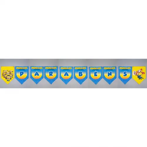 Kit Festa em Casa P - Minions
