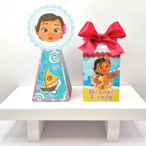 Kit Festa em Casa P - Moana Baby