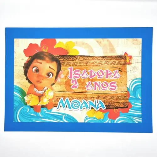 Kit Festa em Casa P - Moana Baby