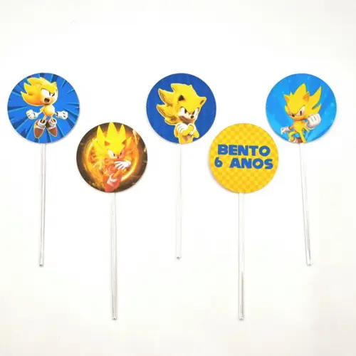Kit Festa em Casa P - Super Sonic