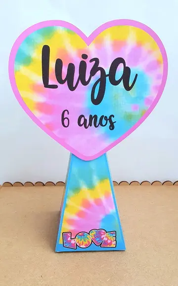 Kit Festa em Casa P - Tie Dye