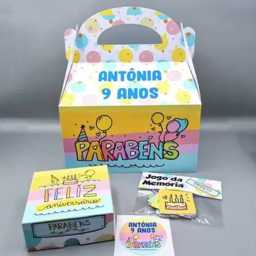 Kit Festa na Escola - Feliz Aniversário