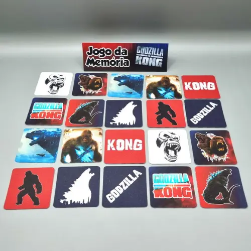 Kit Festa na Escola - Godzilla Vs Kong