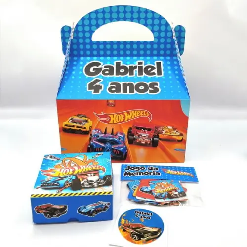 Kit Festa na Escola - Hot Wheels