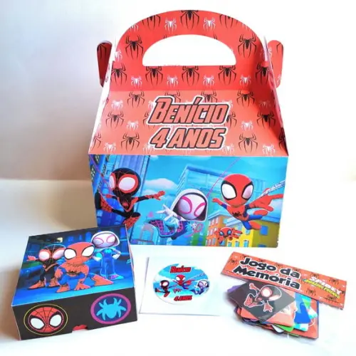 Kit Festa na Escola - Spidey e Seus Amigos Espetaculares