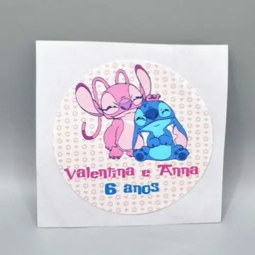 Kit Festa na Escola - Stitch e Angel