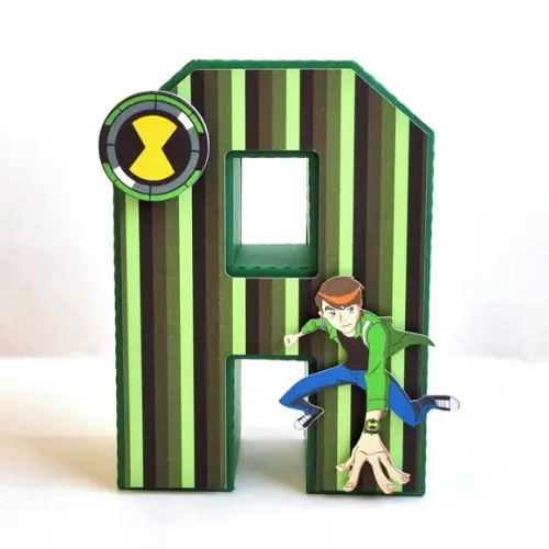 Letra 3d - Ben 10