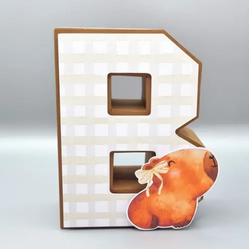 Letra 3d - Capivara Modelo 1