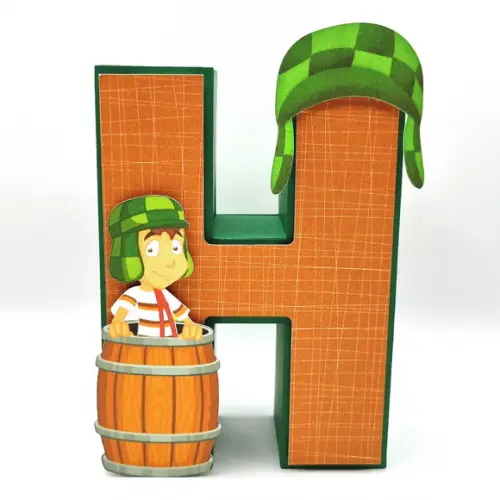 Letra 3d - Chaves