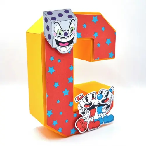 Letra 3d - Cuphead