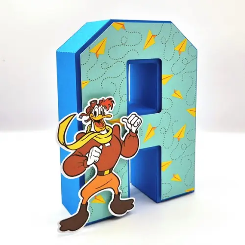 Letra 3d - Ducktales / Tio Patinhas