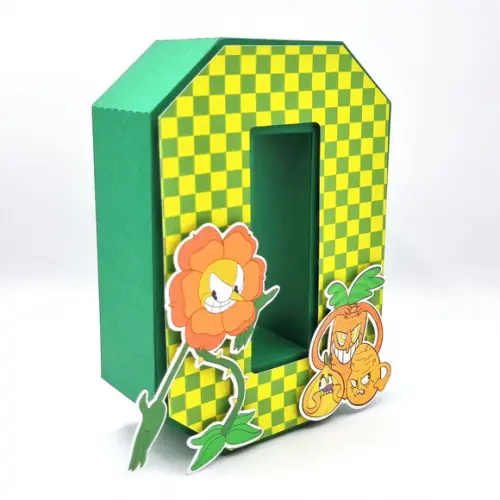 Letra 3d - Cuphead