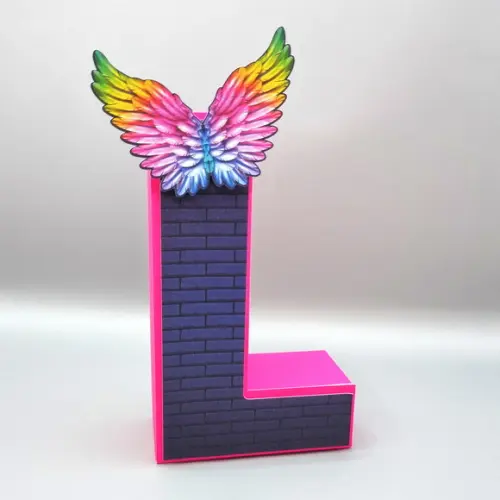 Letra 3d - Festa Neon